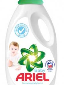 Ariel Baby Detergente Líquido 2,75 l, 50 Lavados