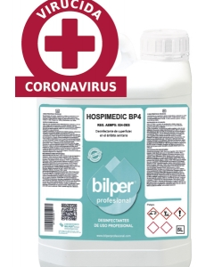 HOSPIMEDIC BP4. 5L. Desinfectante de superficies para el ámbito sanitario y hospitalario | Bactericida - Fungicida - VIRUCIDA