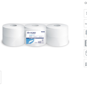 Papel Higiénico Industrial LUCART STRONG J340 2 CAPAS 340 M (6 UDS)