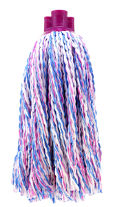 Fregona Microfibra Hilos Tricolores. 180g. (1 unidad o Caja de 24 unidades)