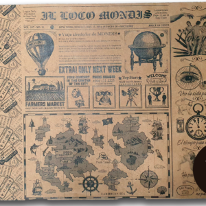 Papel parafinado Marrón 27X35 cm. Paquete 500 Uds