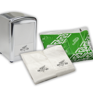 Servilleta. MINI SERVIS Blanca SULFITO GOFRADA; 70 paquetes de 200 Uds