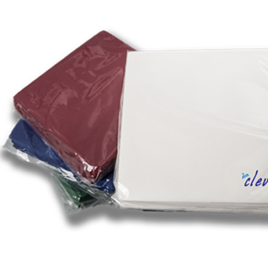 Servilletas Blanca 40X40 cm. TISSUE SECO "Air laid". Caja de 14 paquetes de 25 Uds. "DON CLEVER"