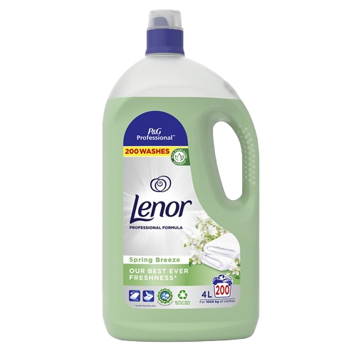 LENOR SPRING BREEZE. Suavizante Profesional Profesional 4Litros