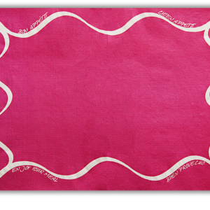 MANTEL impreso total 30 x 40 cm "FUCSIA". Caja de 1000 uds. 4 paquetes de 250uds (+/-5%).;"DON CLEVER"