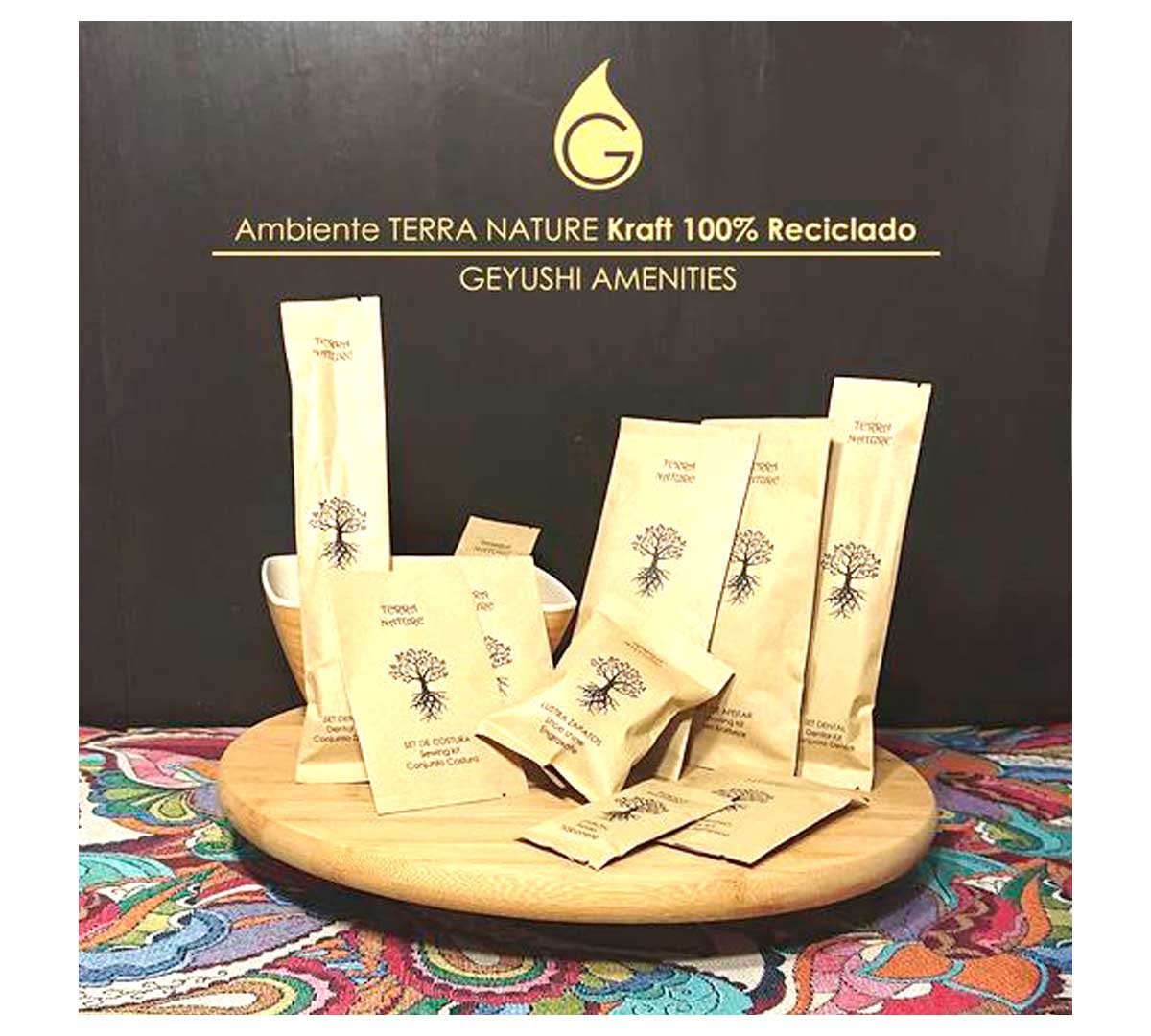 Geyushi. Botella 30 ml TERRA NATURE GEL CÍTRICO. Caja de 400 Uds. - Imagen 4