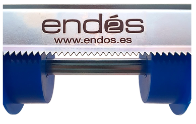 Porta bobinas industrial. Trípode metálico abatible. "ENDOS" - Imagen 2