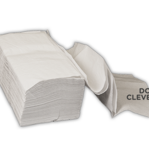 Toalla ZIG ZAG Pasta Laminada Gofrada. Caja de 20 paquetes de 150 uds. "DON CLEVER"