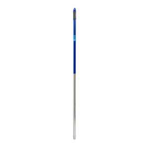 Palo Aluminio Forrado 140cm. Color Azul (Unidad o Pack de 12 Uds)