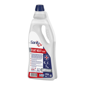 SUTTER. CUAT NEXT EASY . Detergente desengrasante para suelos y superficies duras super concentrado 750 ml. (Unidad y Caja de 6 Uds)