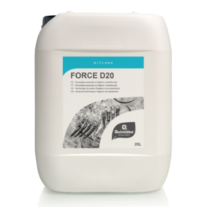 Quimidex. FORCE D20 Desengrasante en frío enérgico multiusos 20L