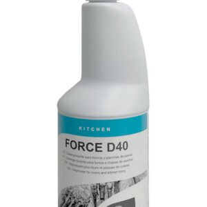 Quimidex. FORCE D40 Desengrasante en caliente muy enérgico 750 ml. (Unidad y Caja de 8 Uds)
