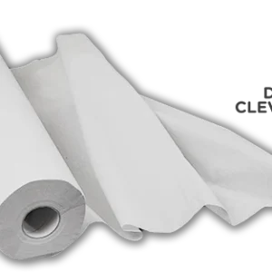 Rollo papel camilla pasta gofrado 1 capa, 59 x 60 cm. Caja de 6 rollos retractilado individual.