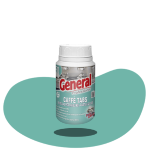 GENERAL. CAFFE' TABS Desincrustante para el portafiltro de cafeteras. (6 botes de 50 Uds)