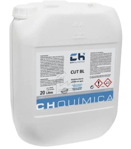 CHQUIMICA. CUT BL Fluido de corte emulsionable en agua (Taladrina blanca). 10L