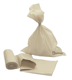 Bolsa basura especial agricultura 40x50 blanca. Caja de 35 rollos de 25 Uds