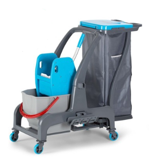 Carro R-Evolution Simple + Cubo 25 L. con Prensa R-Evolution y Saco