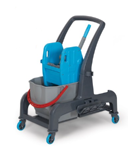 Carro R-EVOLUTION Simple cubo 25 L con prensa y manillar