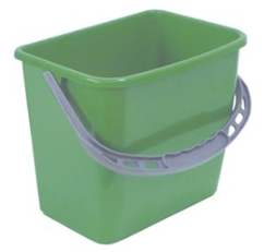 Cubeta 6 litros cuadrada. Azul, Rojo, Verde y Amarillo - Imagen 3