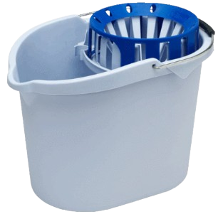 VILEDA. Cubo 10 L. Ligero con escurridor (Unidad y Pack de 12 Uds)