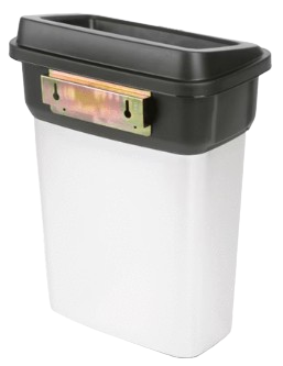 VILEDA. Geo - Sistema de reciclaje de aspecto metálico. Contenedor Grande 70L. (Pack de 4 Uds) - Imagen 4