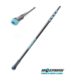 Mango Telescóp. Carbonator Fibra de carbono 3,5 / 5 / 7,5 Metros