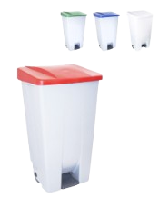 Contenedor 60 Litros PRACTIK. Con ruedas y Pedal - Imagen 3