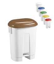 Contenedor AMICO 60 Litros con Tapa y Pedal - Imagen 3