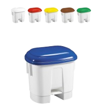 Contenedor AMICO 30 Litros con Pedal y Tapa abatible