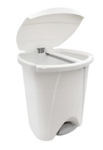 Cubo Papelera SELECT 40L. (30+10) con Pedal y Tapa abatible.