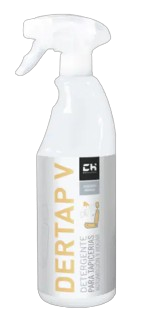 CHQUIMICA. DERTAP V Espuma seca para tapicerías 750 ml (Unidad y Caja de 12 Uds)