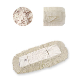 Recambio mopa abrillantadora. Con cintas. 30cm