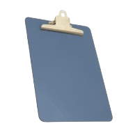 Portafolios con pinza Inoxidable detectable