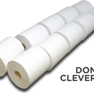 Rollo papel térmico 55 mm sin bisfenol-a (bpa). Caja de 10 Paquetes x 10 Rollos