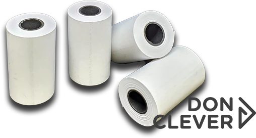 Rollo papel térmico datáfono 35 mm sin bisfenol-a (bpa). Caja de 22 Paquetes x 10 Rollos